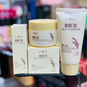 Rice COMBO (Facewash,Serum,Moisturizer)